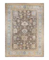Bloomingdale's Colorful Oushak M1945 Area Rug, 9'10 X 13'9 In Gray