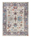Bloomingdale's Colorful Oushak M1945 Area Rug, 9'2 X 11'10 In Ivory
