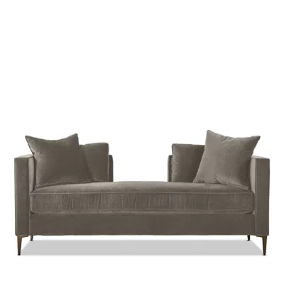 Bloomingdale's Colton Daybed In Banks Slate (dark Grey)
