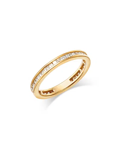 Bloomingdale's Diamond Baguette Eternity Band In 14k Yellow Gold, 0.75 Ct. T. W. In White/gold