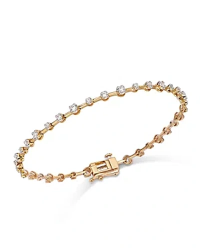 Bloomingdale's Diamond Bracelet In 14k Yellow Gold, 1.0 Ct. T.w.