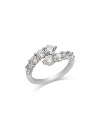 Bloomingdale's Diamond Bypass Ring In 14k White Gold, 2.0 Ct. T. W. In White