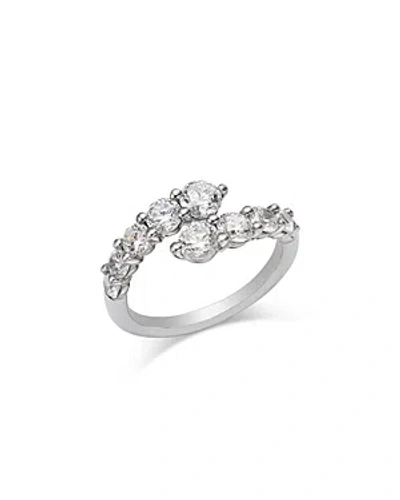 Bloomingdale's Diamond Bypass Ring In 14k White Gold, 2.0 Ct. T. W.