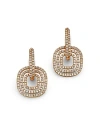 Bloomingdale's Diamond Doorknocker Drop Earrings In 14k Yellow Gold, 1.0 Ct. T. W. In Gold