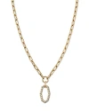 Bloomingdale's Diamond Geometric Pendant Necklace In 14k Yellow Gold, 17 In Gold