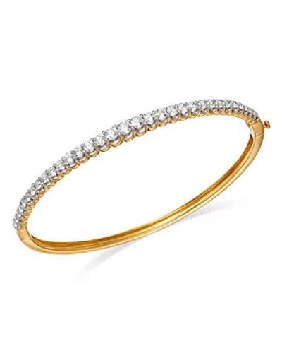 Bloomingdale's Diamond Graduated Bangle Bracelet In 14k Yellow Gold, 2.0 Ct. T.w.