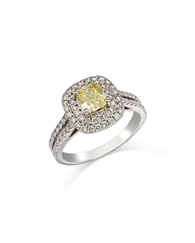 Bloomingdale's Diamond Multi-row Statement Ring In 14k White Gold, 1.65 Ct. T.w. - 100% Exclusive In Yellow