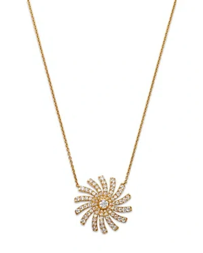 Bloomingdale's Diamond Starburst Pendant Necklace In 14k Yellow Gold, 1.45 Ct. T.w.