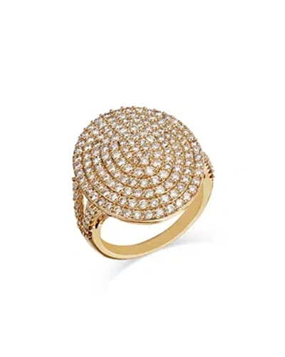 Bloomingdale's Diamond Statement Ring In 14k Yellow Gold, 2.0 Ct. T.w.