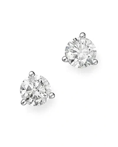 Bloomingdale's Diamond Stud Earrings In 14k White Gold, 1.20 Ct. T. W.