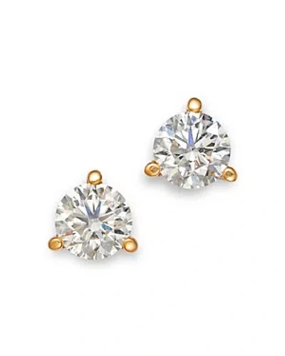 Bloomingdale's Diamond Stud Earrings In 14k Yellow Gold, 1.20 Ct. T. W.