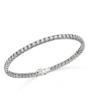 Bloomingdale's Diamond Tennis Bracelet In 14k White Gold, 1.0 Ct. T. W. In White