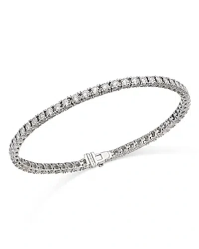 Bloomingdale's Diamond Tennis Bracelet In 14k White Gold, 1.0 Ct. T. W.