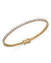 BLOOMINGDALE'S DIAMOND TENNIS BRACELET IN 14K YELLOW GOLD, 0.50 CT. T. W.