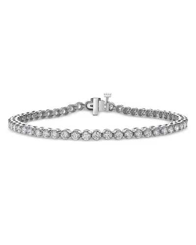 Bloomingdale's Diamond Tennis Bracelet In Platinum, 3.0 Ct. T. W. In White