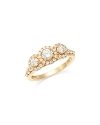BLOOMINGDALE'S DIAMOND TRIPLE HALO RING IN 14K YELLOW GOLD, 1.0 CT. T.W.