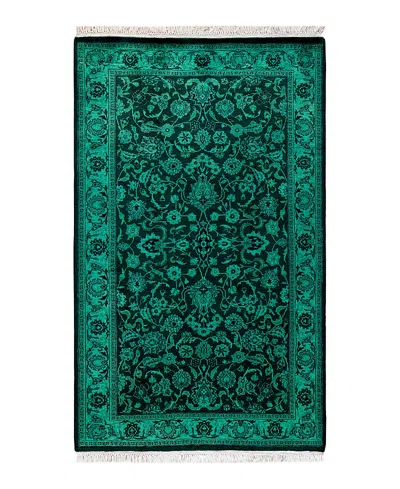 Bloomingdale's Fine Vibrance M1020 Area Rug, 3'2 X 5'2 In Green