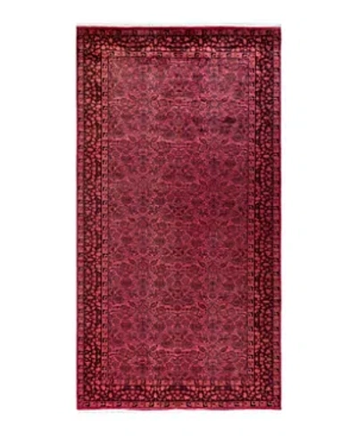 Bloomingdale's Fine Vibrance M1080 Area Rug, 6'2 X 12'1 In Burgundy