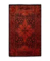 Bloomingdale's Fine Vibrance M1113 Area Rug, 3'2 X 5'1 In Orange