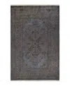 Bloomingdale's Fine Vibrance M1115 Area Rug, 6'1 X 9'5 In Gray
