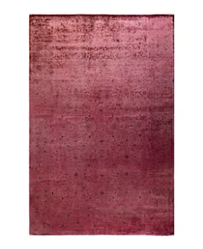 Bloomingdale's Fine Vibrance M1115 Area Rug, 6'2 X 9'5 In Pink