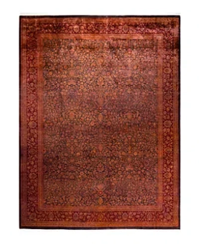 Bloomingdale's Fine Vibrance M1140 Area Rug, 9'3 X 12'3 In Burgundy