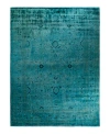 Bloomingdale's Fine Vibrance M1160 Area Rug, 9'1 X 12'1 In Blue