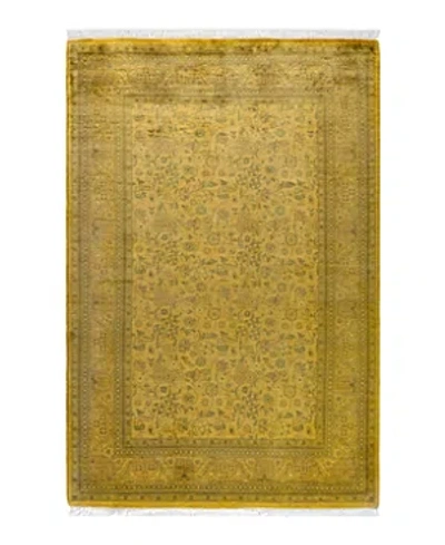 Bloomingdale's Fine Vibrance M1170 Area Rug, 4'3 X 6'5 In Yellow
