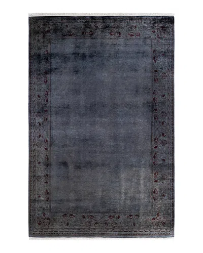 Bloomingdale's Fine Vibrance M1170 Area Rug, 6'2 X 9'3 In Gray