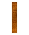 Bloomingdale's Fine Vibrance M1170 Runner Area Rug, 2'7 X 16'8 In Orange