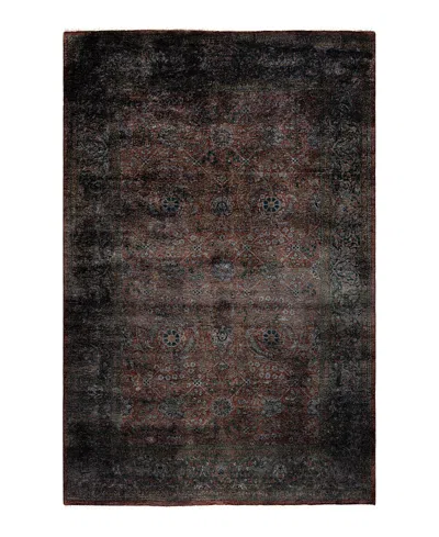 Bloomingdale's Fine Vibrance M1181 Area Rug, 4'1 X 6'1 In Brown