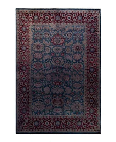 Bloomingdale's Fine Vibrance M1183 Area Rug, 6'2 X 8'10 In Blue