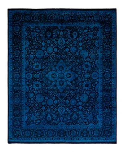 Bloomingdale's Fine Vibrance M1195 Area Rug, 8'1 X 9'10 In Blue