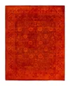 Bloomingdale's Fine Vibrance M1205 Area Rug, 8'2 X 10'4 In Orange