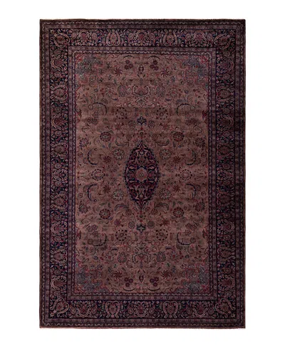 Bloomingdale's Fine Vibrance M1215 Area Rug, 6'2 X 9'3 In Brown