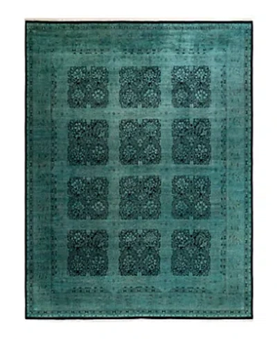 Bloomingdale's Fine Vibrance M1220 Area Rug, 9'2 X 12'2 In Green