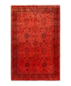 Bloomingdale's Fine Vibrance M1225 Area Rug, 6'1 X 9'4 In Red