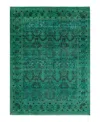 Bloomingdale's Fine Vibrance M1226 Area Rug, 9'2 X 12'1 In Green