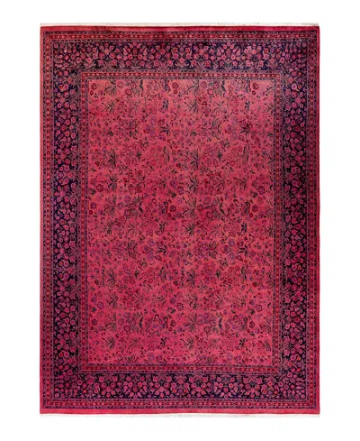 Bloomingdale's Fine Vibrance M1252 Area Rug, 9'2 X 12' In Pink
