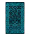 Bloomingdale's Fine Vibrance M1256 Area Rug, 3'1 X 5'4 In Blue