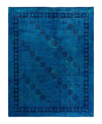 Bloomingdale's Fine Vibrance M1256 Area Rug, 7'10 X 10'2 In Blue