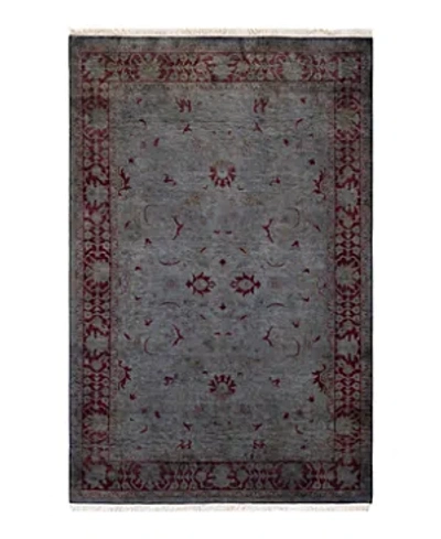Bloomingdale's Fine Vibrance M1279 Area Rug, 4'1 X 6'3 In Gray