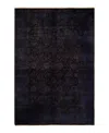 Bloomingdale's Fine Vibrance M1298 Area Rug, 6'1 X 9'1 In Purple