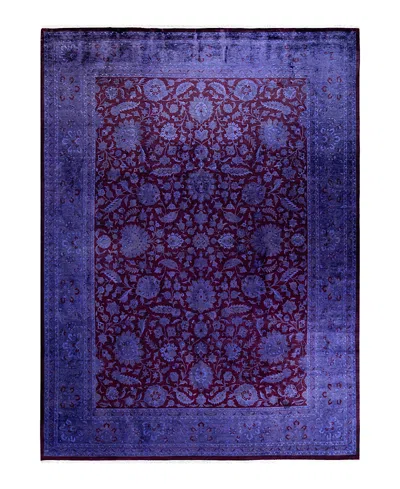 Bloomingdale's Fine Vibrance M1299 Area Rug, 9'2 X 12'6 In Purple