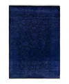 Bloomingdale's Fine Vibrance M1331 Area Rug, 4'8 X 6'10 In Purple