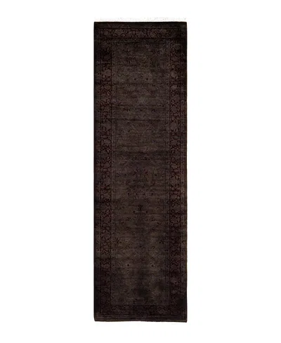 Bloomingdale's Fine Vibrance M1331 Runner Area Rug, 2'6 X 10'8 In Brown