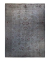 Bloomingdale's Fine Vibrance M1339 Area Rug, 9'3 X 12'4 In Gray