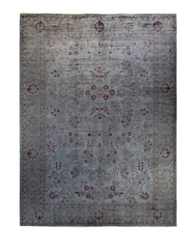 Bloomingdale's Fine Vibrance M1339 Area Rug, 9'3 X 12'4 In Gray
