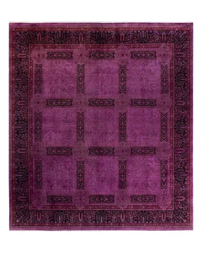 Bloomingdale's Fine Vibrance M1340 Area Rug, 10'3 X 11'3 In Purple