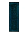 Bloomingdale's Fine Vibrance M1355 Runner Area Rug, 2'7 X 8'2 In Blue